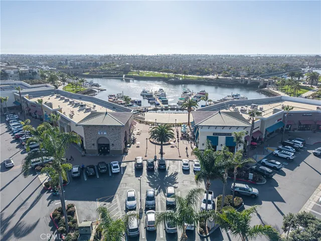 a view of a lake with a building
