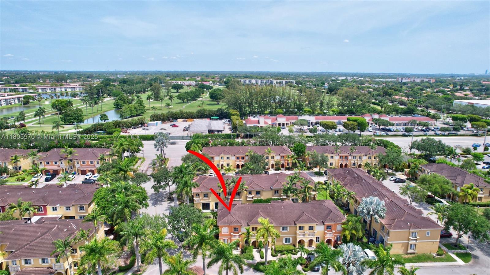 8999 Southwest 18th Street, Unit 1401 Miramar, FL 33025 - Photo 49 of 51 an aerial view of a city