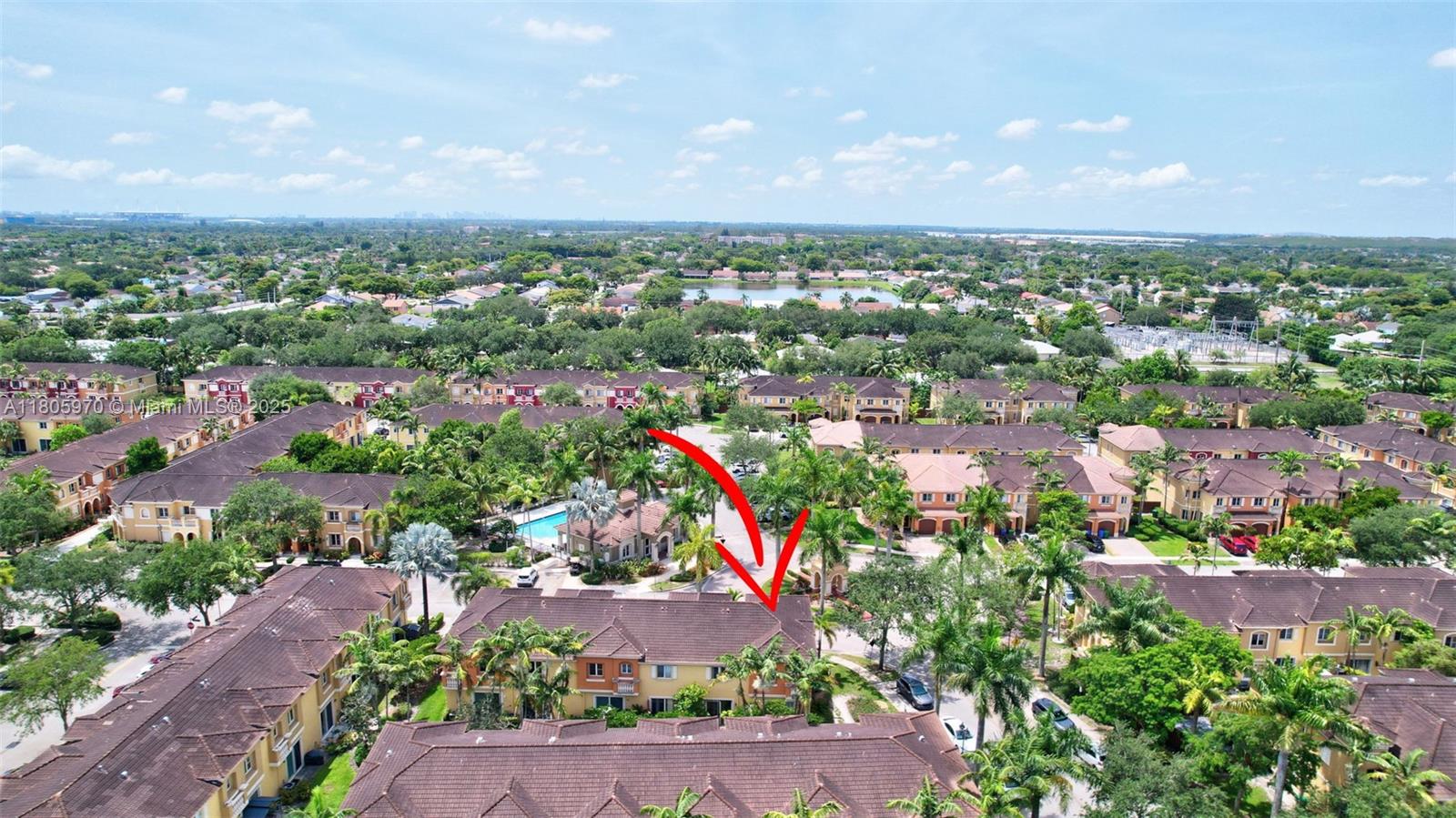 8999 Southwest 18th Street, Unit 1401 Miramar, FL 33025 - Photo 50 of 51 an aerial view of multiple house