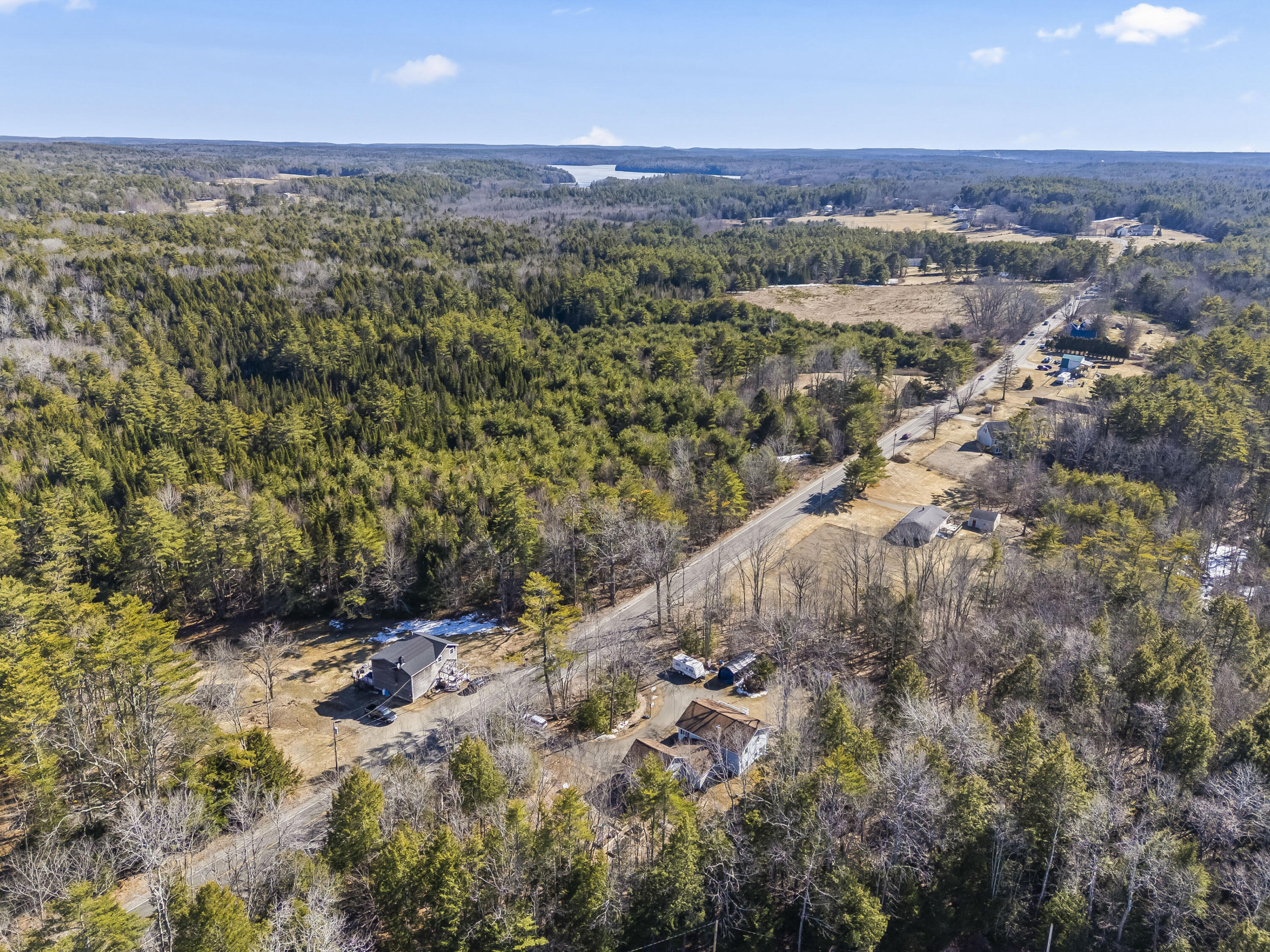 1072 Middle Road Woolwich, ME 04579 - Photo 15 of 59 Aerial view of Middle Road
