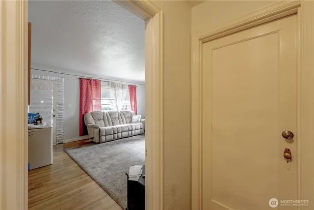 a bedroom with furniture and a couch