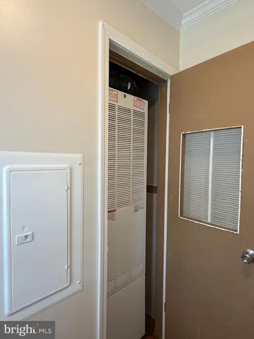 a view of front door