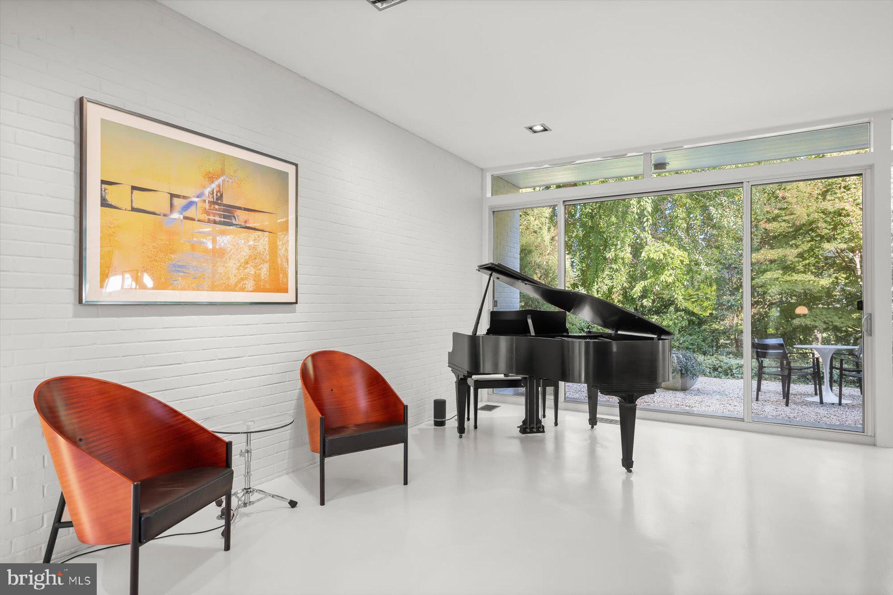 2533 North Ridgeview Road Arlington, VA 22207 - Photo 25 of 93 Music room opens to back stone patio