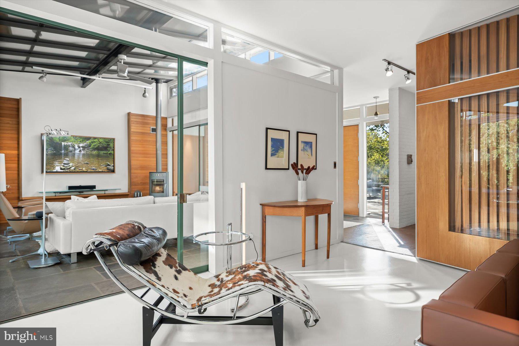 2533 North Ridgeview Road Arlington, VA 22207 - Photo 28 of 93 Polished concrete floors & original stone flooring