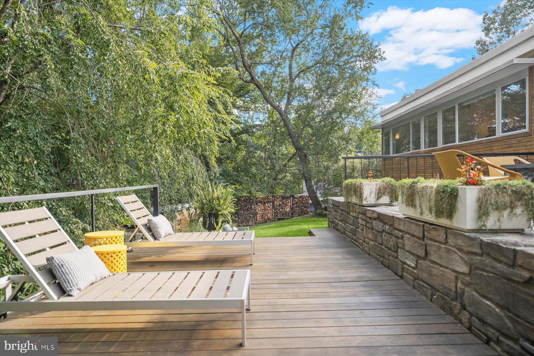 2533 North Ridgeview Road Arlington, VA 22207 - Photo 71 of 93 Sunning deck that leads to spa and grassy yard