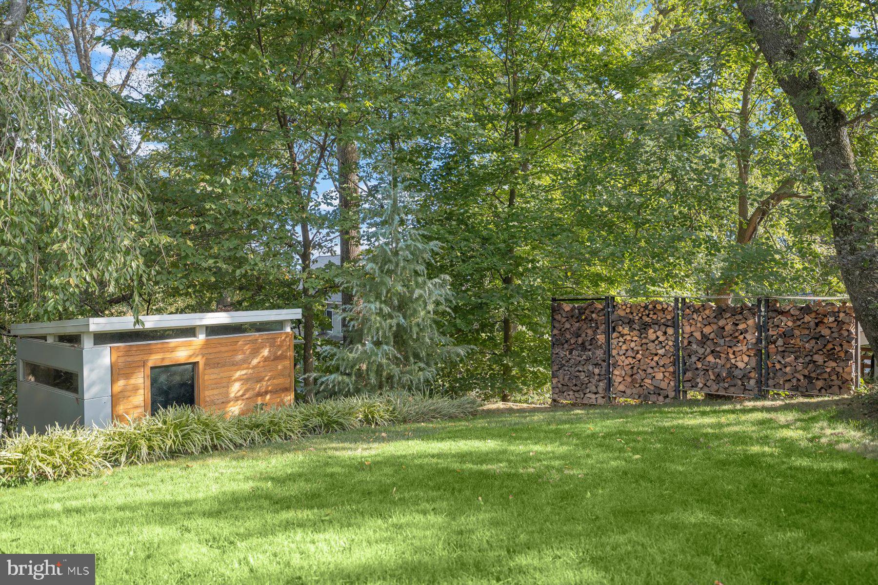 2533 North Ridgeview Road Arlington, VA 22207 - Photo 83 of 93 Modern shed for yard storage or potters shed.