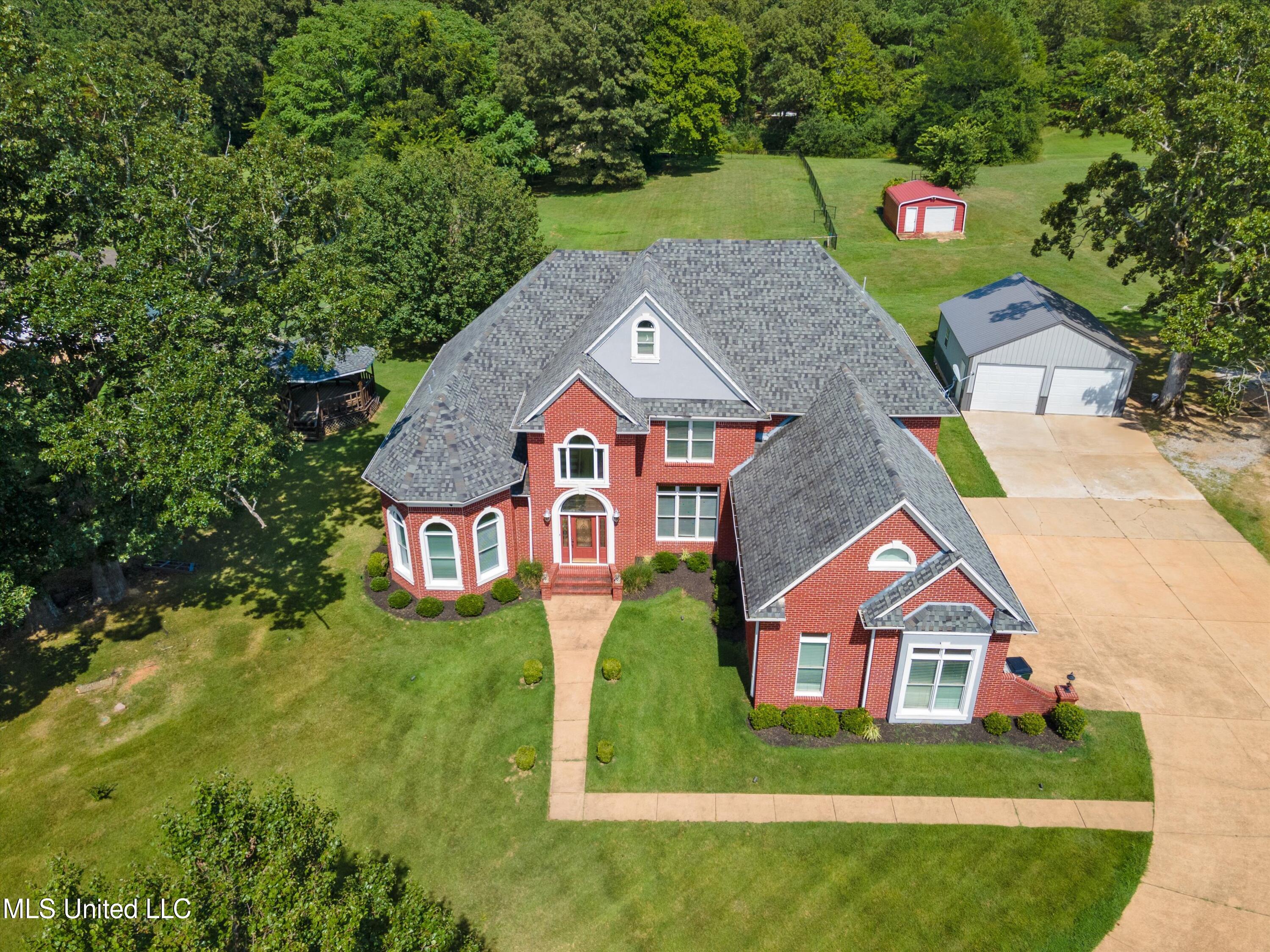 42 Tara Road Holly Springs, MS 38635 - Photo 38 of 47 38-Aerial 1