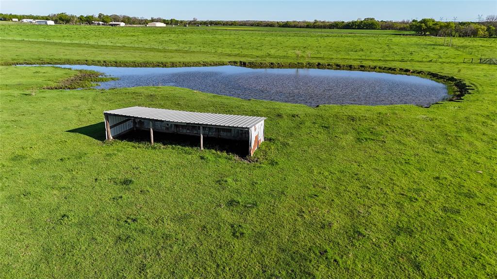 2007 Valley View Valley View, TX 76272 - Photo 4 of 10 Water view with an outbuilding