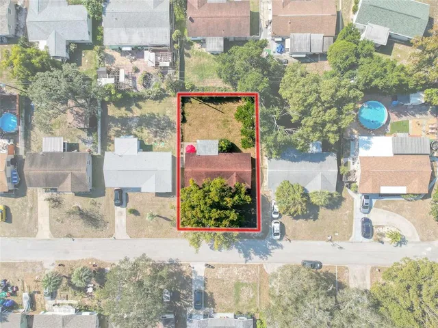 an outdoor view of a building