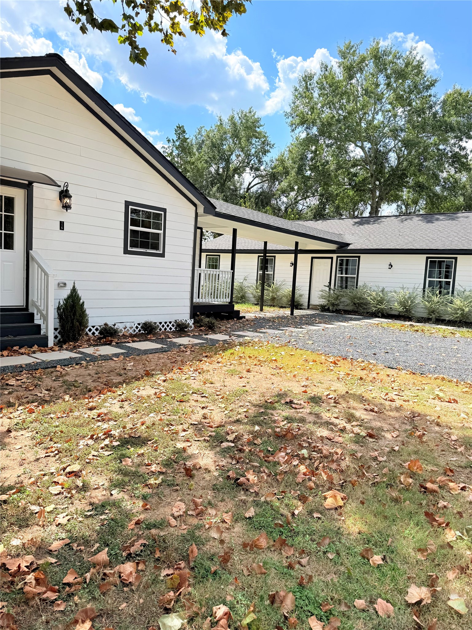 a view of a house with pool