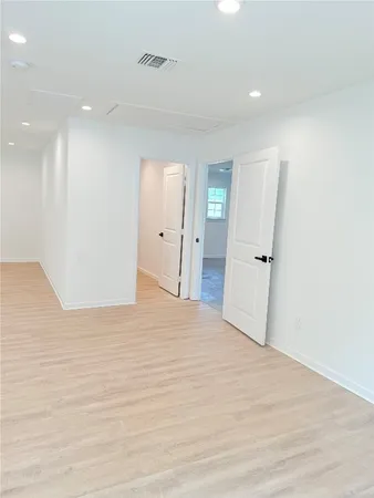 a view of empty room