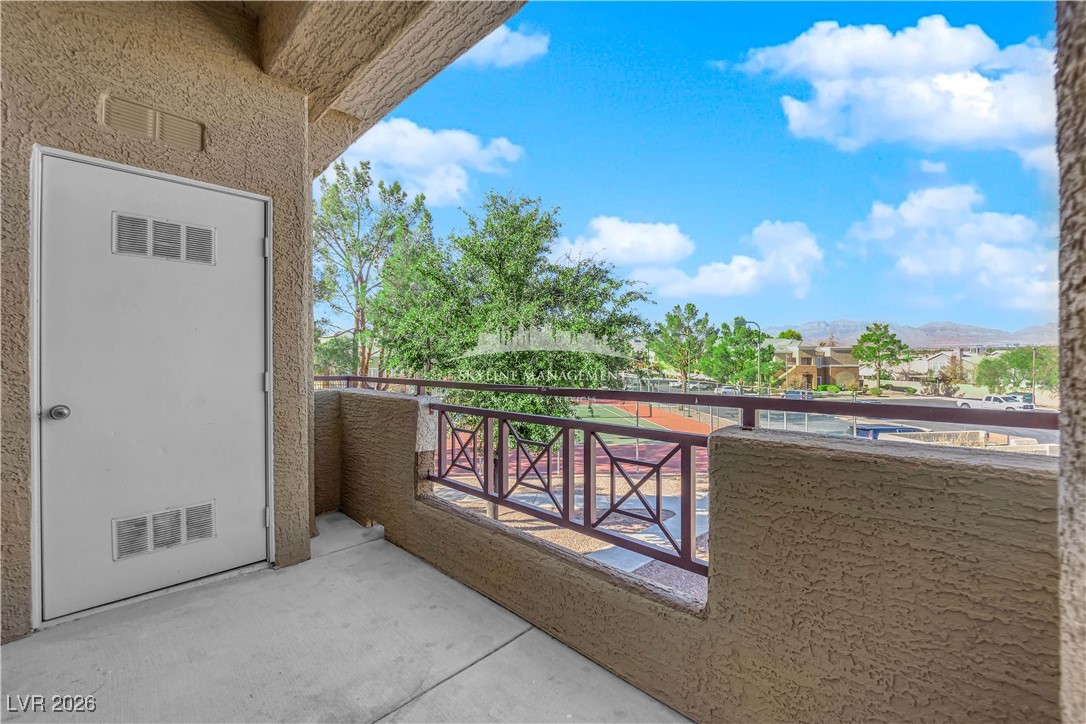 8070 West Russell Road, Unit 2063 Las Vegas, NV 89113 - Photo 27 of 31 Balcony with a mountain view