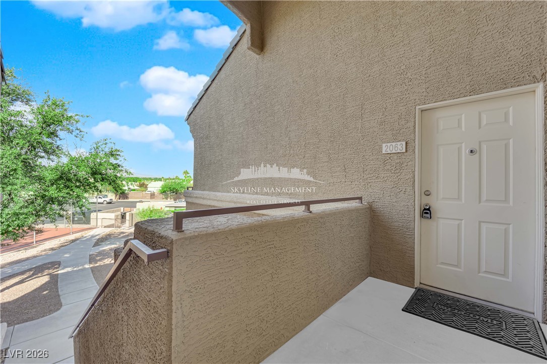 8070 West Russell Road, Unit 2063 Las Vegas, NV 89113 - Photo 7 of 31 View of balcony