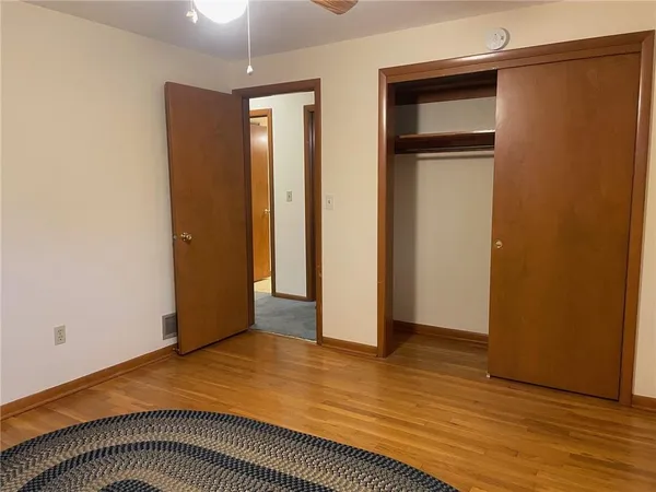 a view of livingroom with hardwood floor