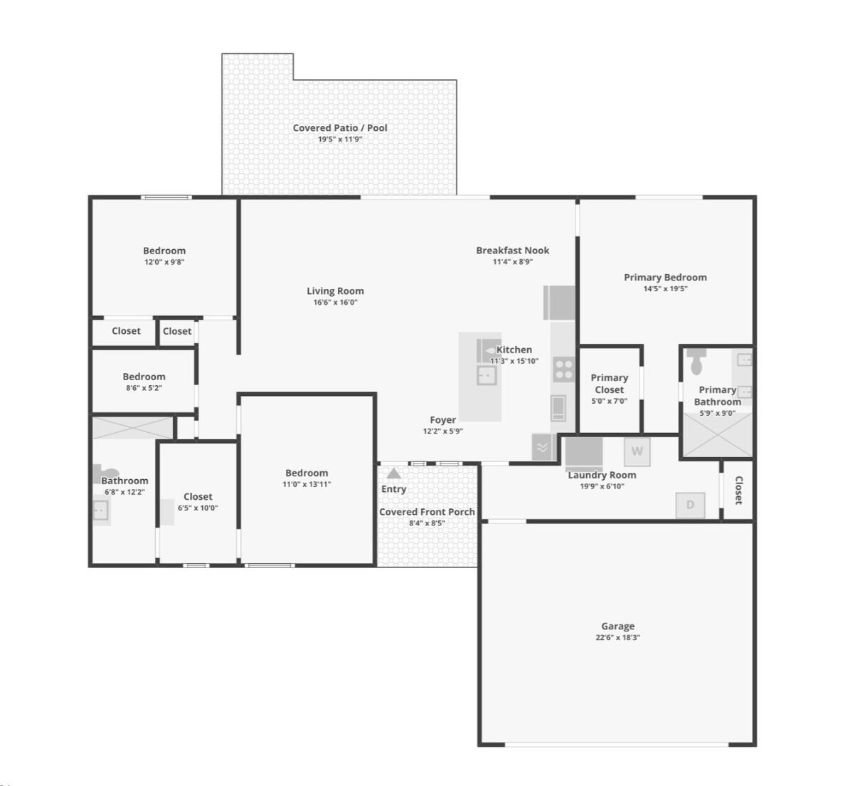 19131 Fairlawn Way Boca Raton, FL 33434 - Photo 39 of 39 FLOORPLAN