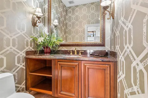 a view of swimming pool with outdoor seating