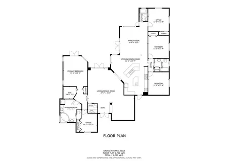 front view of a house with a garden
