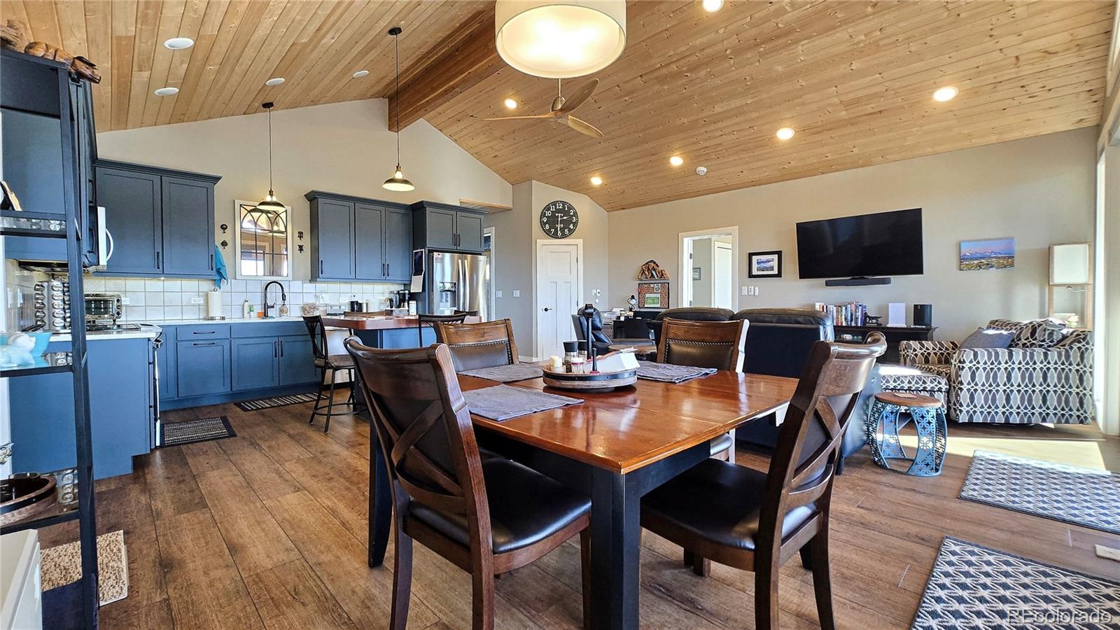 517 Trailsend Road Walsenburg, CO 81089 - Photo 17 of 33 a view of a dining room with furniture