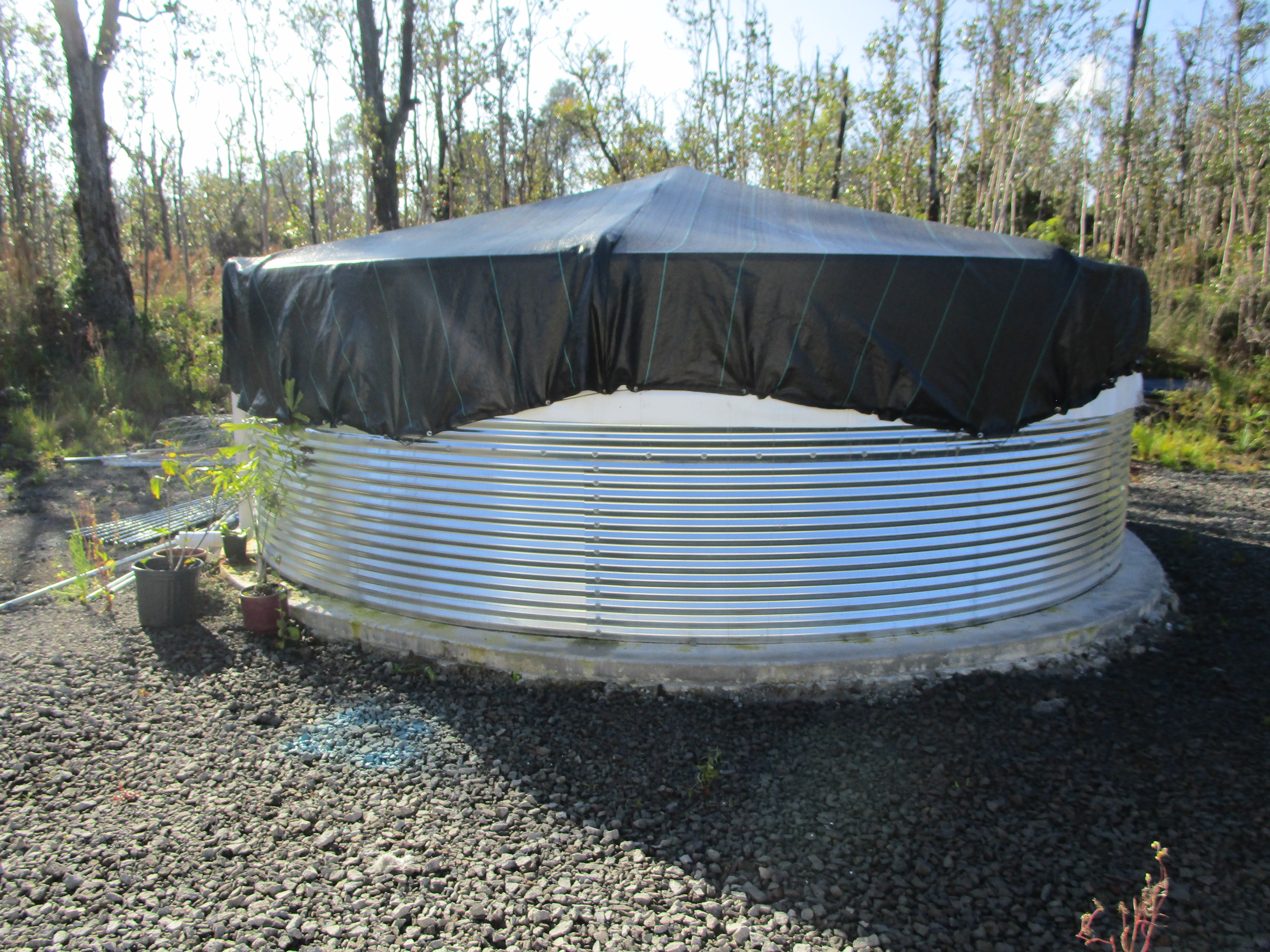 1 Kokokahi Road Mountain View, HI 96771 - Photo 24 of 27 a view of a backyard with a chair