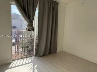 a view of front door