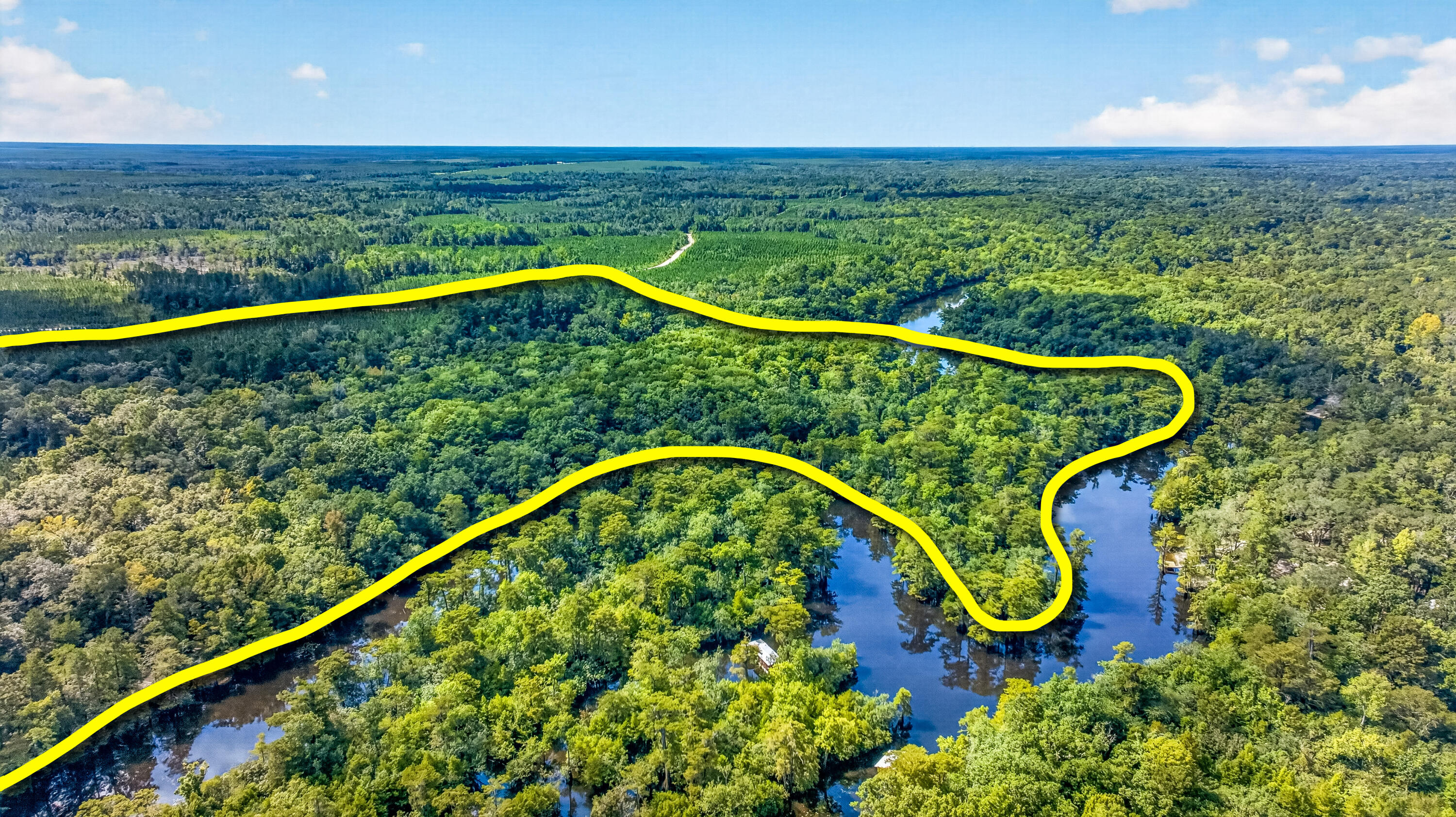 19-acres Potter Spring Road Vernon, FL 32462 - Photo 2 of 28 DJI_0158 marked