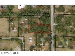 2820 Turtle Mound Road Melbourne, FL 32934 - Photo 2 of 8 Aerial Surronding properties