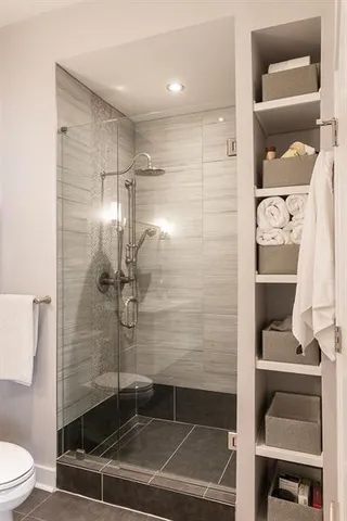 a view of an buildings from the window