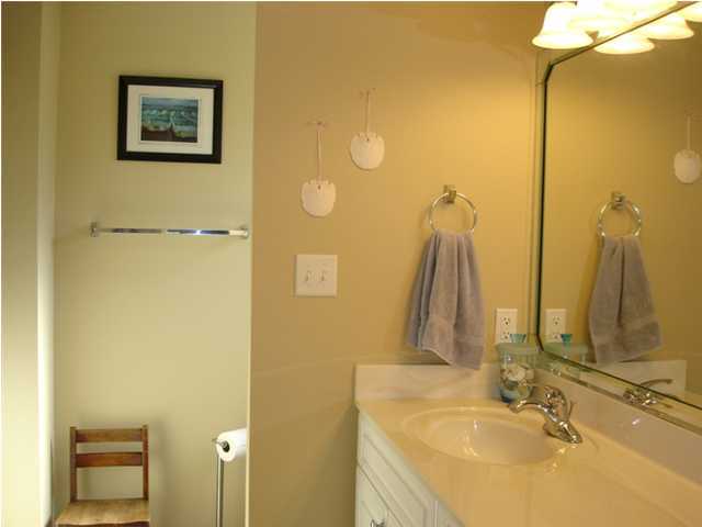 87 Indian Woman Road Santa Rosa Beach, FL 32459 - Photo 9 of 14 a bathroom with a sink and a mirror