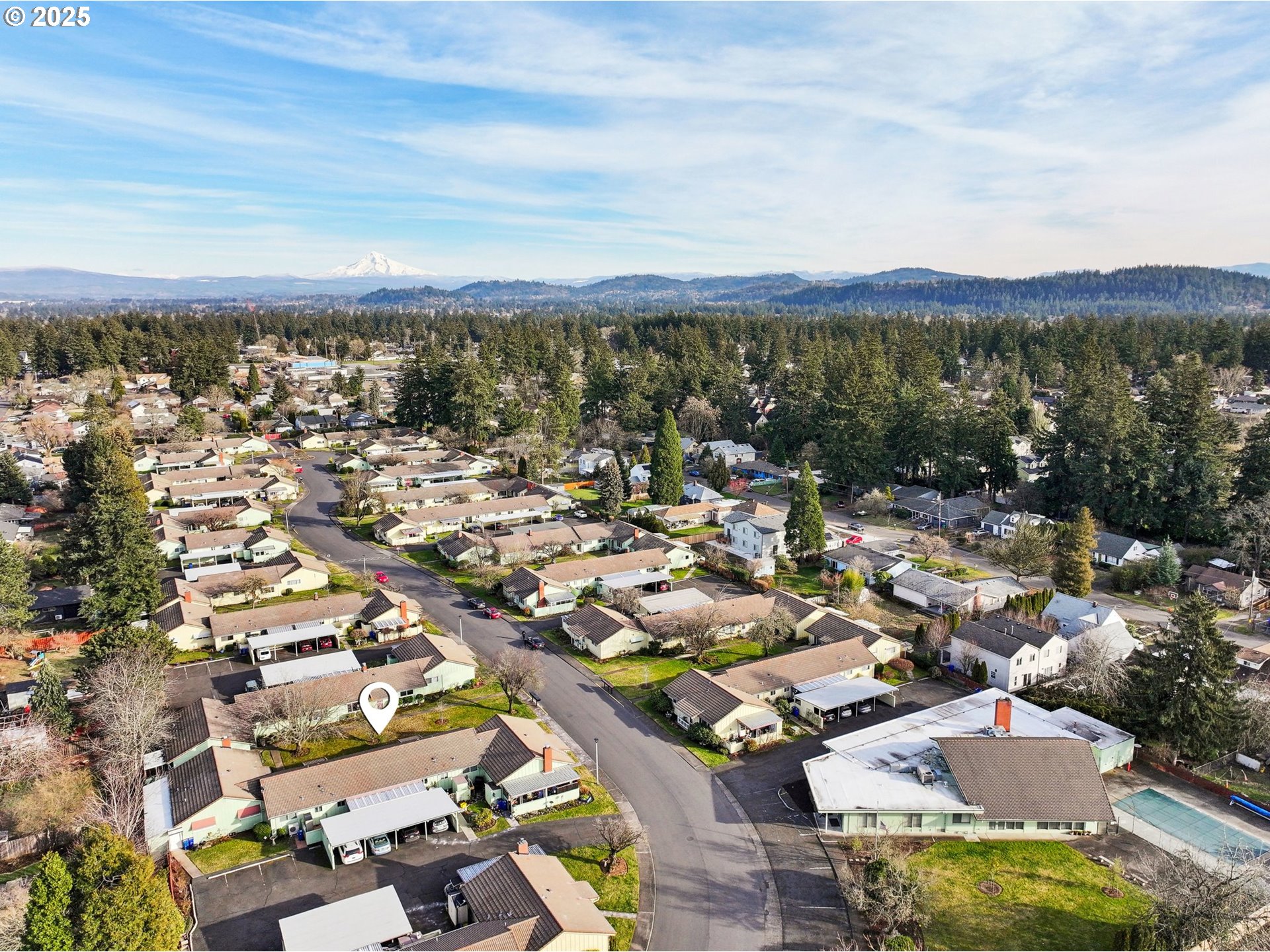 12325 Southeast Main Street Portland, OR 97233 - Photo 46 of 46 an aerial view of a city with lots of residential buildings