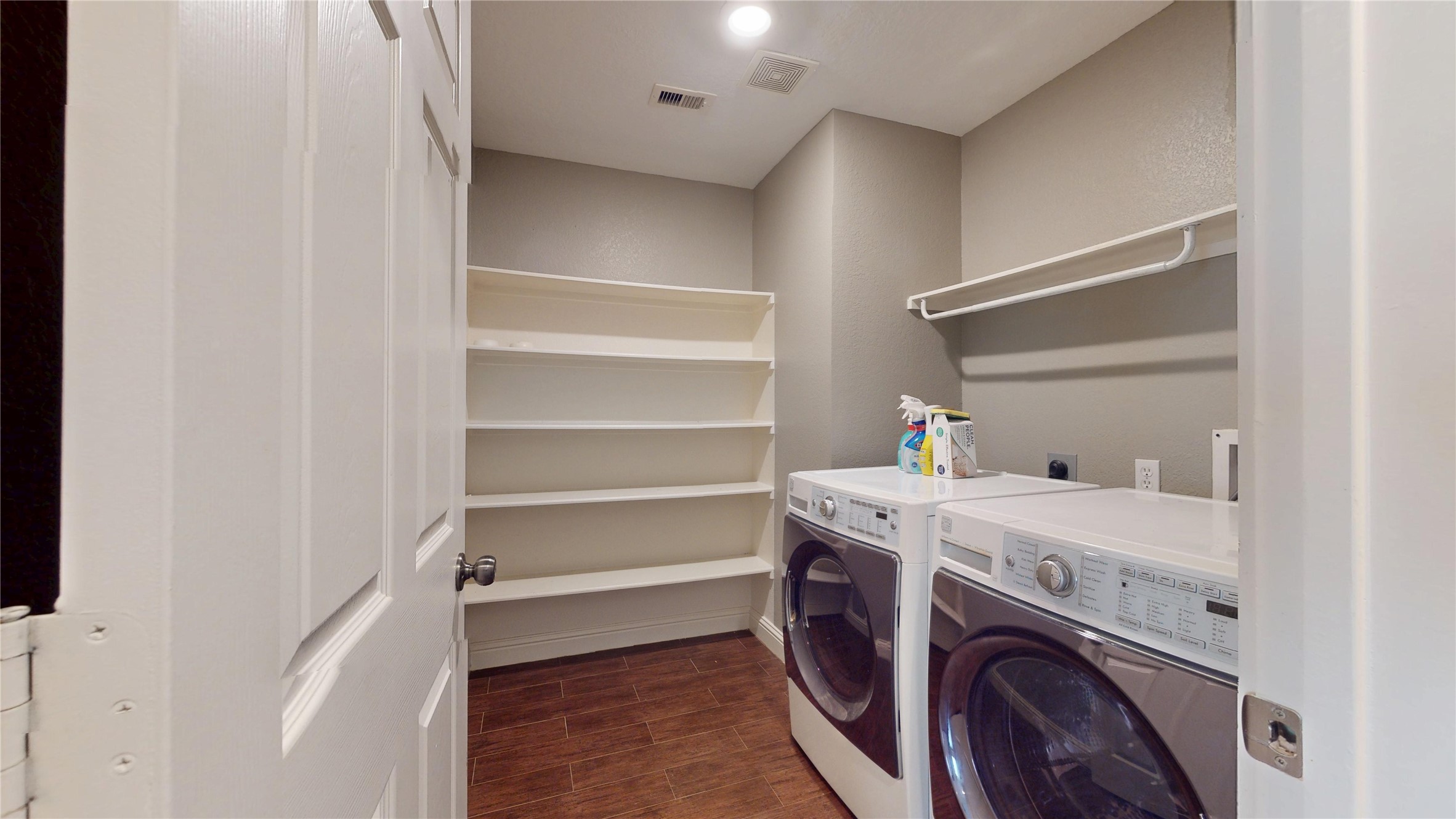 7918 Tupper Bend Court Cypress, TX 77433 - Photo 18 of 49 a utility room with dryer and washer
