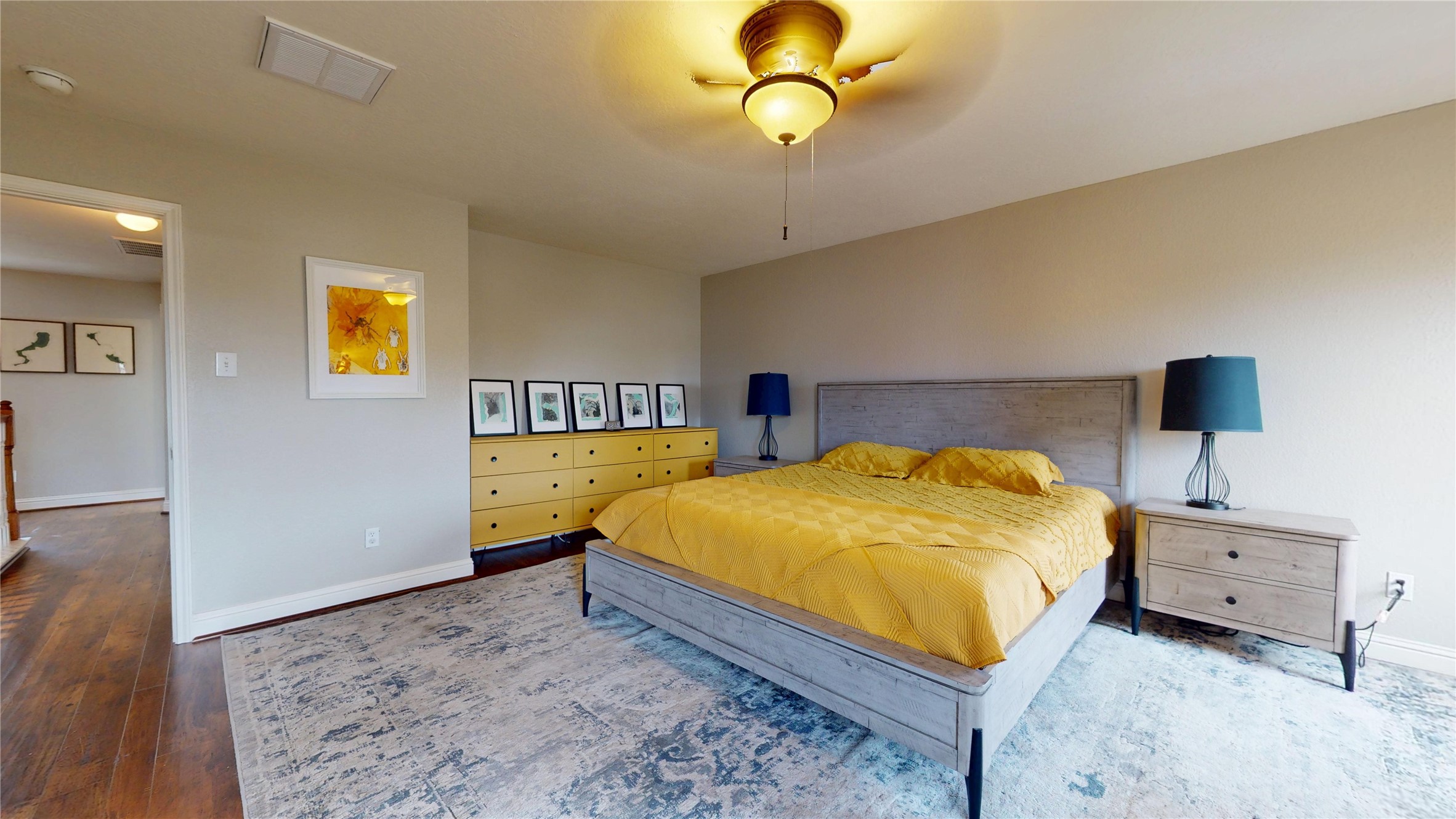 7918 Tupper Bend Court Cypress, TX 77433 - Photo 34 of 49 a bed room with a bed and a night stand