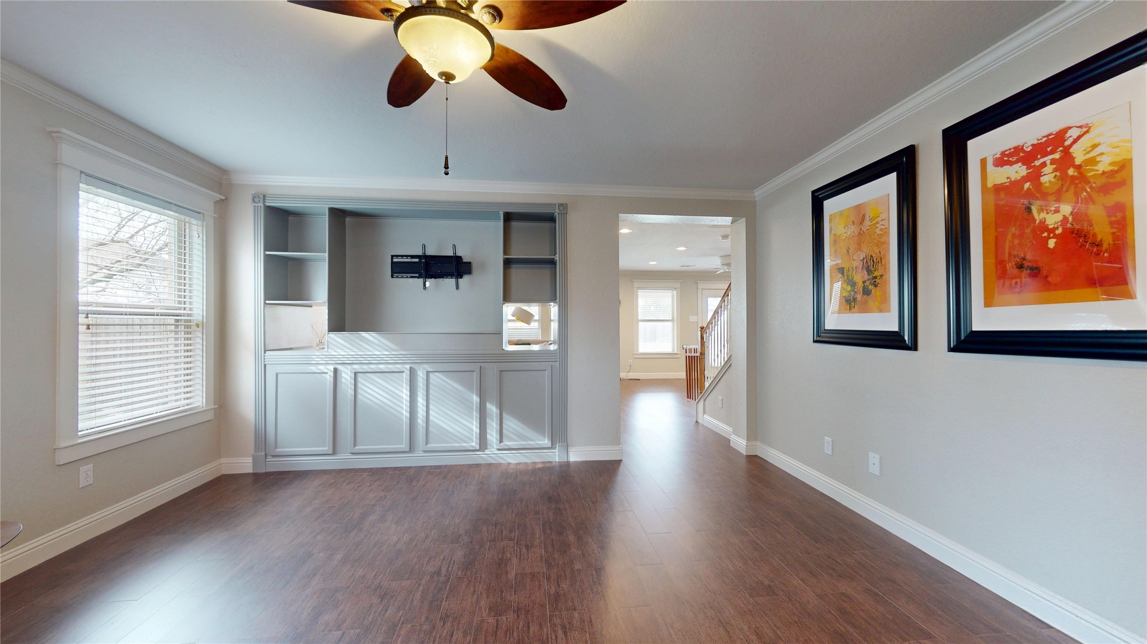 7918 Tupper Bend Court Cypress, TX 77433 - Photo 4 of 49 a view of an entryway with wooden floor