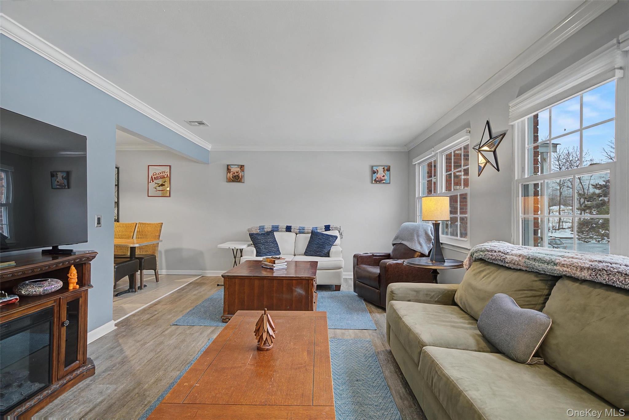 276 Temple Hill Road, Unit 1117 New Windsor, NY 12553 - Photo 5 of 24 a living room with furniture and a flat screen tv