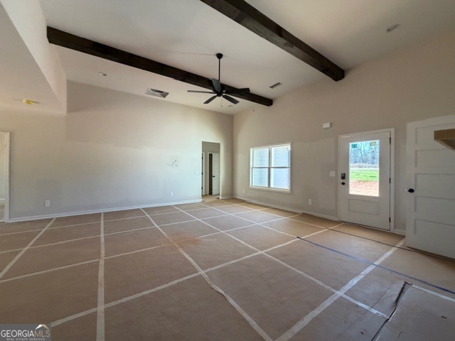 248 Robert Williams Road Pine Mountain, GA 31822 - Photo 19 of 46 a view of an empty room with windows and chandelier