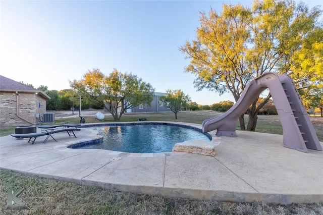 a view of outdoor space with seating