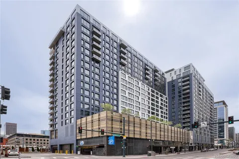 a front view of a building