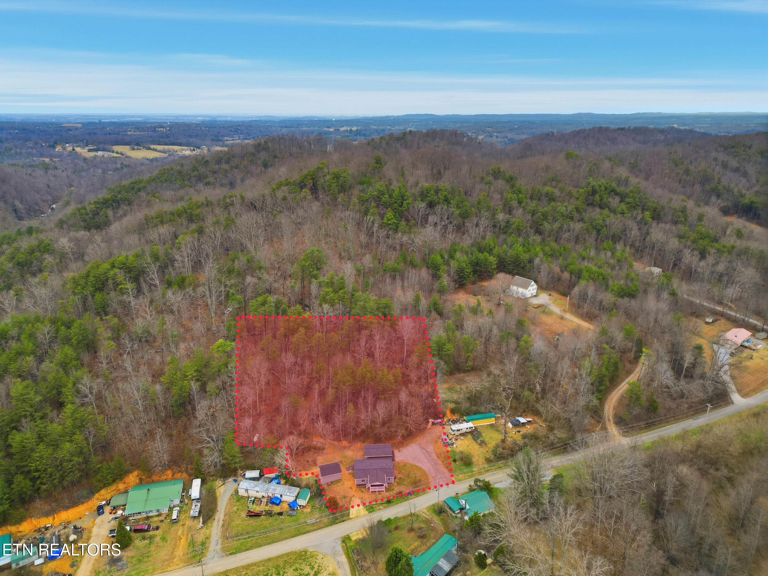 732 Butler Mill Road Maryville, TN 37803 - Photo 4 of 40 45_property line 2 ps