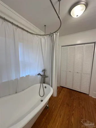 a bathroom with a sink and a shower