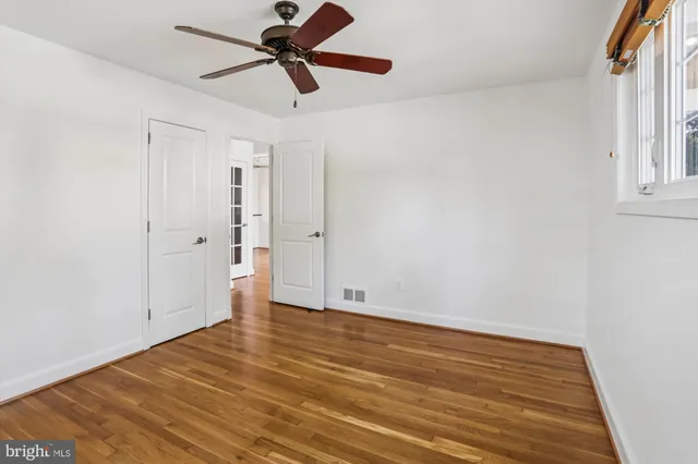 wooden floor in an empty room