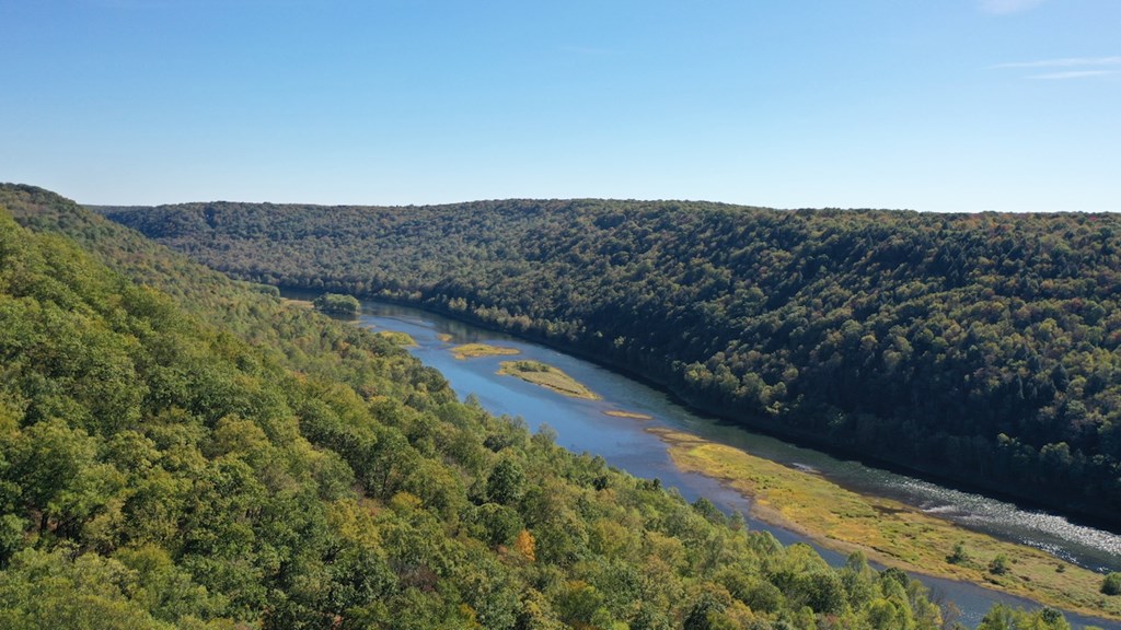 345 South Penn Road Franklin, PA 16323 - Photo 11 of 12 a view of a lake with a mountain in the background