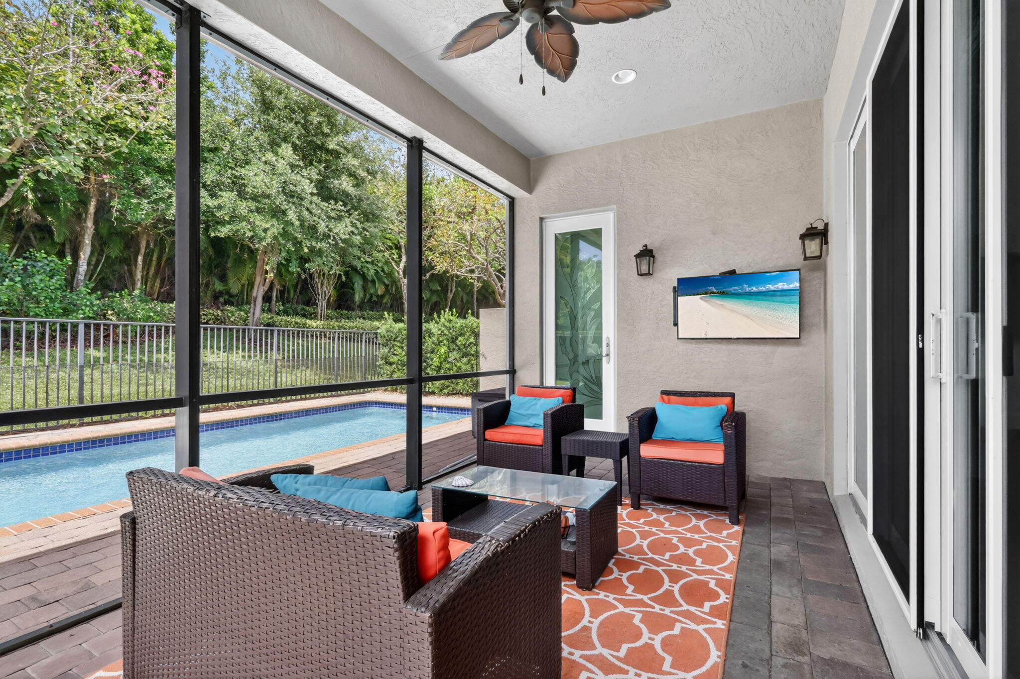 8299 Arabian Range Road Boynton Beach, FL 33473 - Photo 48 of 78 Screened in patio