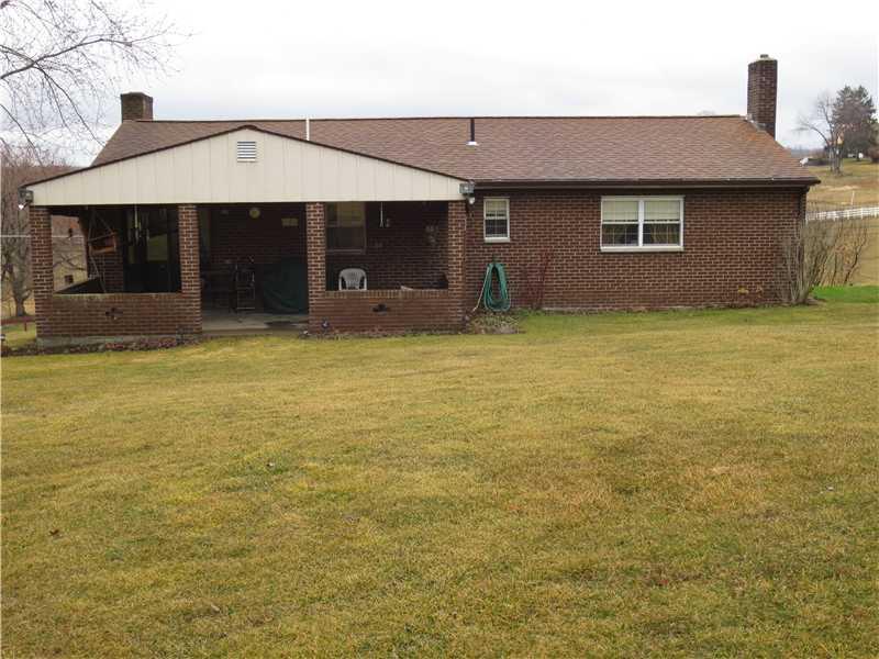 105 Heck Road Sarver, PA 16055 - Photo 14 of 16 Exterior Back. Covered back porch