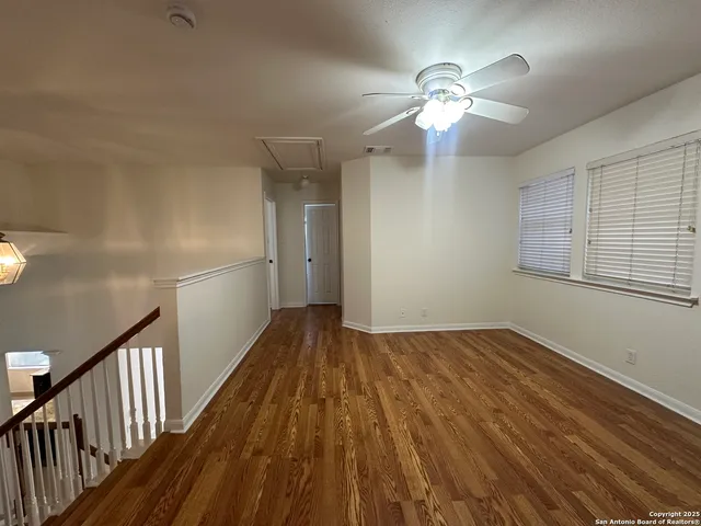 a view of a room with shelf