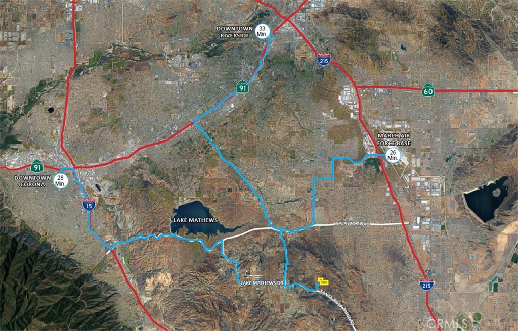 0 Blue Sky Road Perris, CA 92570 - Photo 4 of 6 a bird view of a house