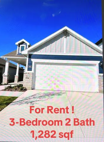 a front view of a building