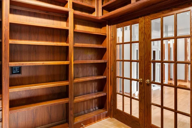 a view of front door