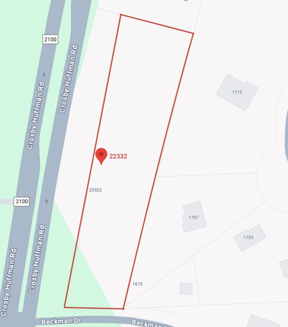 22332 Crosby Huffman Road Huffman, TX 77336 - Photo 12 of 12 a view of hallway with a white floor