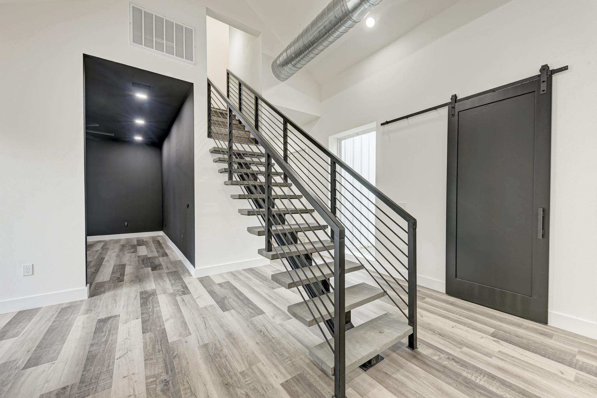 4190 West Fm 243 Bertram, TX 78605 - Photo 21 of 42 Staircase in main home