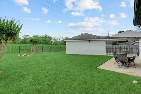 a view of outdoor space and yard
