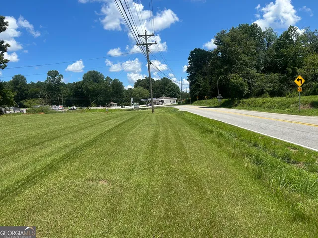 a view of a big yard
